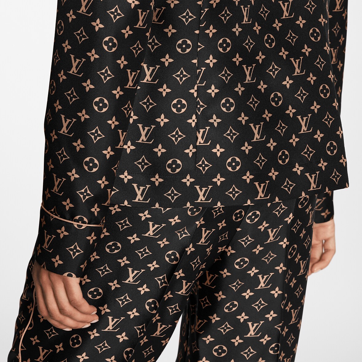 Monogram Pajama Pants Women ReadytoWear LOUIS VUITTON